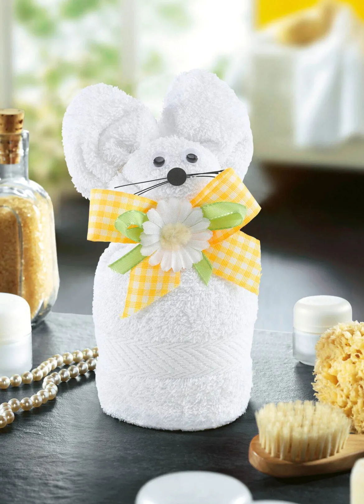 Frottier-Frühlingsmaus in kuschelweicher Qualität
