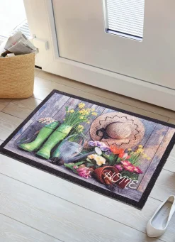 Fußmatte Home mit rutschhemmender Rückseite