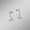 Funkelnde Clipstecker aus Weißgold mit 114 Diamanten