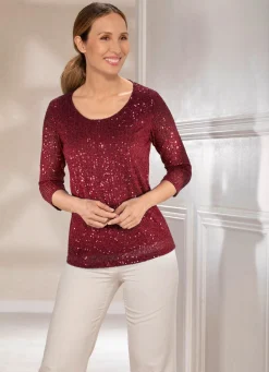 Funkelnde Shirt-Tunika