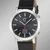 Funkgesteuerte Herrenuhr mit Solar-Antrieb