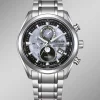 Funk-Solar-Herrenuhr mit Super-Titanium-Bandgehäuse