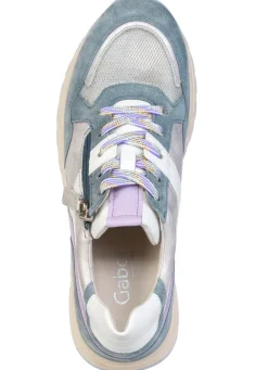 Gabor, trendige Damen-Sneaker, Weite H, mit herausnehmbarem Fußbett