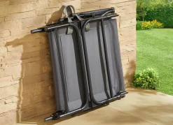 Gartenliege 2 in 1 mit zusätzlichem Kopfkissen