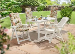 Gartenmöbel-Serie mit attraktivem Rattan-Dekor