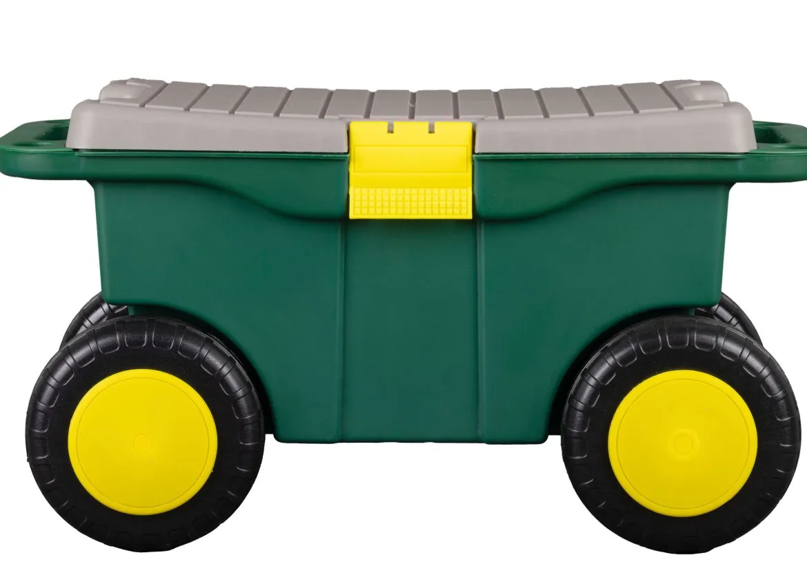 Garten-Rollwagen mit Box