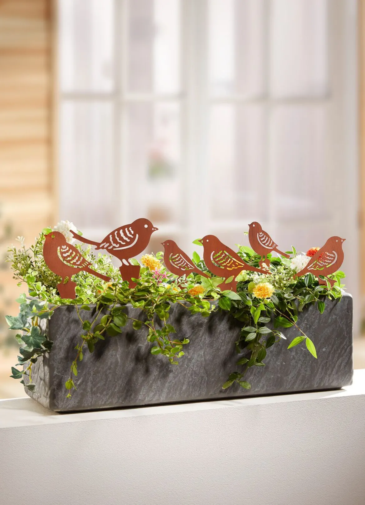 Gartenstecker "Vögel", 6-teilig