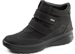 Gefütterte Damen-Boots, Winterschuhe, Weite H, mit Plüsch