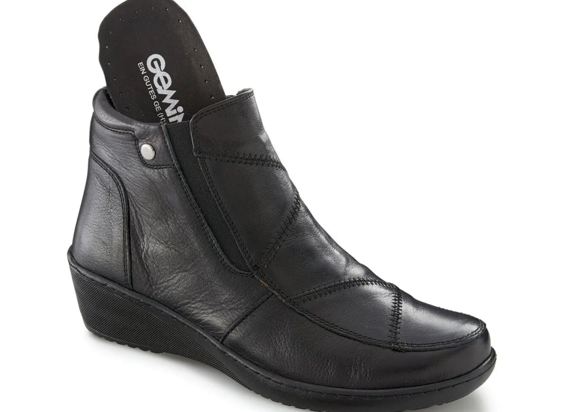 Gemini, bequeme Damen-Boots, Weite H, mit herausnehmbarem Fußbett