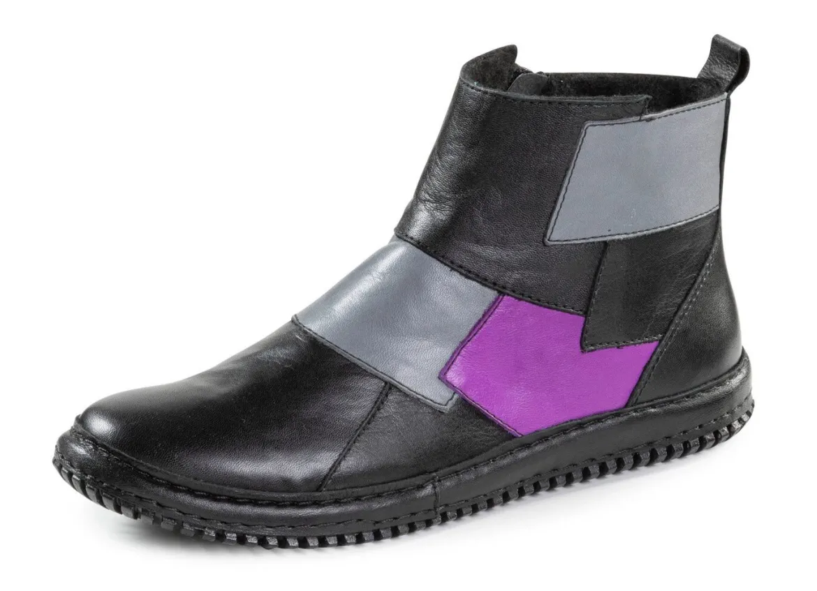 Gemini Bootie im Patchwork-Stil