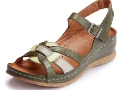 Gemini, klassische Damen-Sandalen, Weite G, mit Gummizug