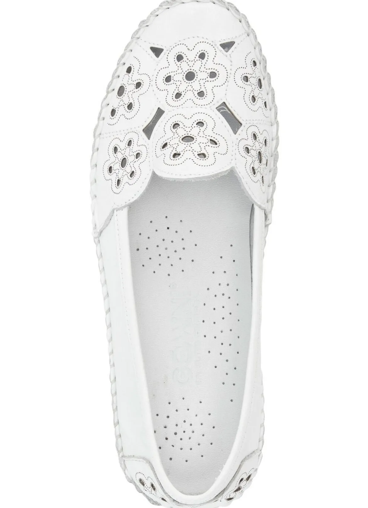 Gemini, leichte Damen-Slipper, Weite G, mit herausnehmbarem Fußbett