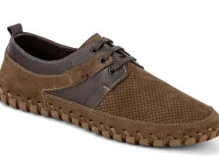 Gemini, luftige Herren-Schnürschuhe, aus Leder