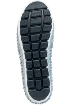 Gemini Mokassin-Slipper aus weichem, glänzend geprägtem Nappaleder