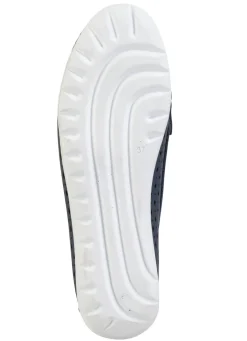 Gemini Slipper aus Nappaleder mit Lederspange