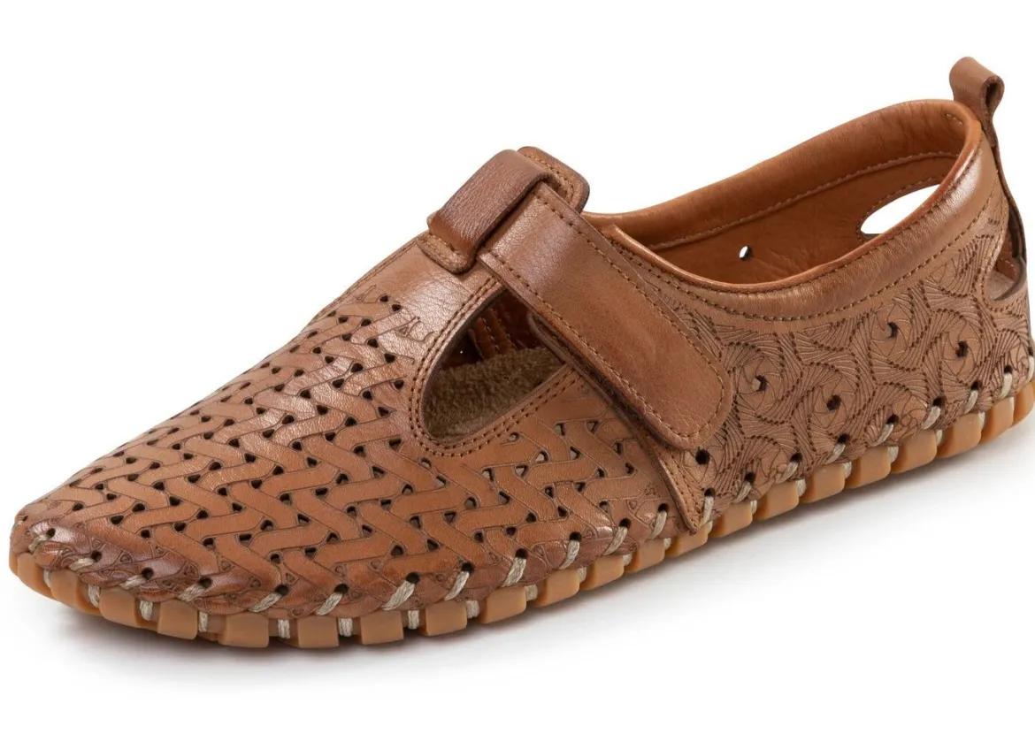 Gemini, sommerliche Damen-Slipper, Weite G, mit herausnehmbarem Fußbett