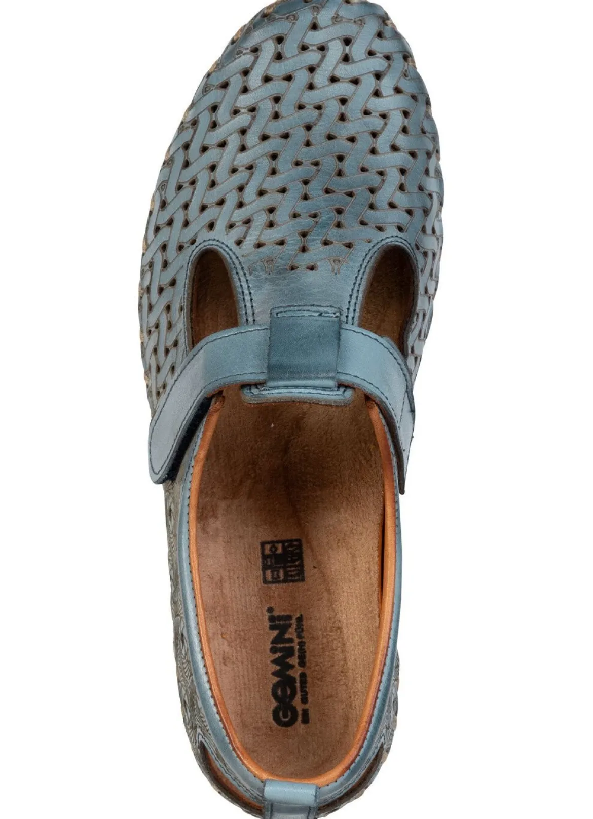 Gemini, sommerliche Damen-Slipper, Weite G, mit herausnehmbarem Fußbett
