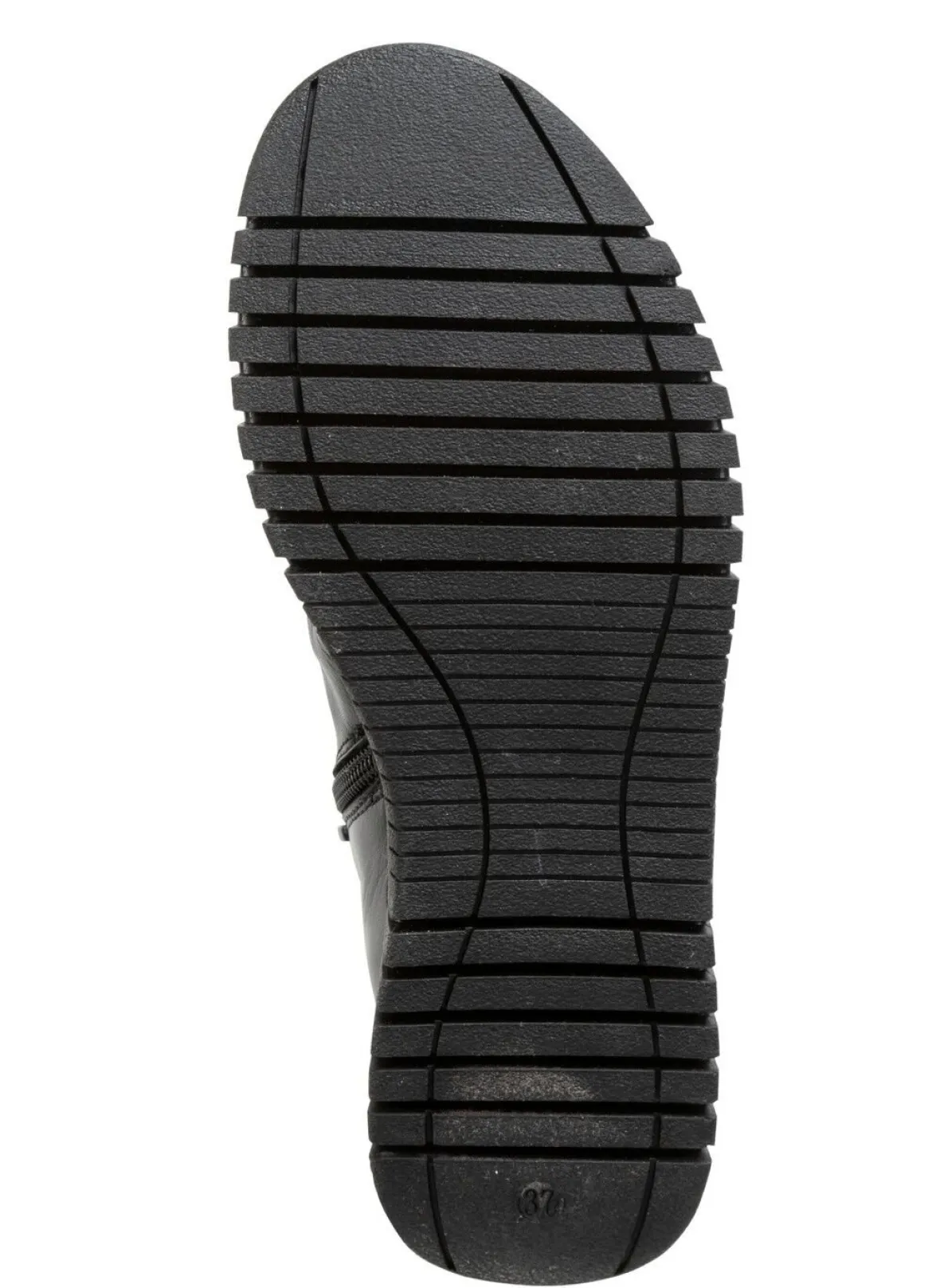 Gemini Stiefelette mit Raffung und dekorativen Knöpfen
