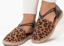 Gemini, trendige Damen-Slipper, Weite G, aus Leder
