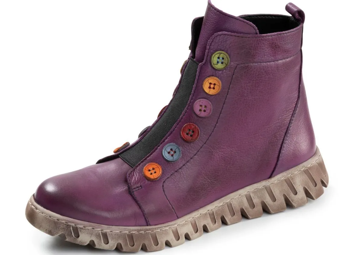 Gemini, trendige Damen-Stiefeletten, Winterschuhe, Weite G, mit herausnehmbarem Fußbett