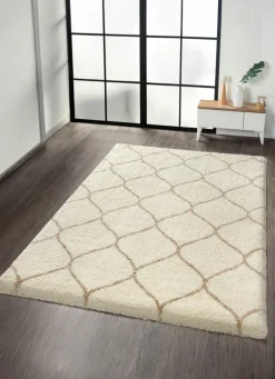 Gemütlich weiche Hochflor-Brücken und -Teppiche
