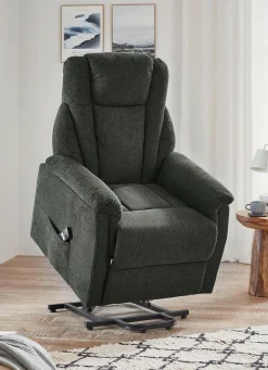 Gemütlicher TV-Sessel mit Motor und Aufstehhilfe