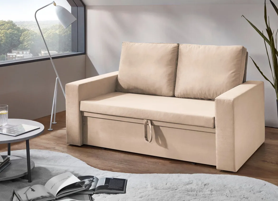 Gemütliches Schlafsofa