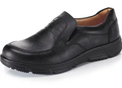 GINO GALANTE, bequeme Herren-Slipper, Weite K, mit herausnehmbarem Fußbett