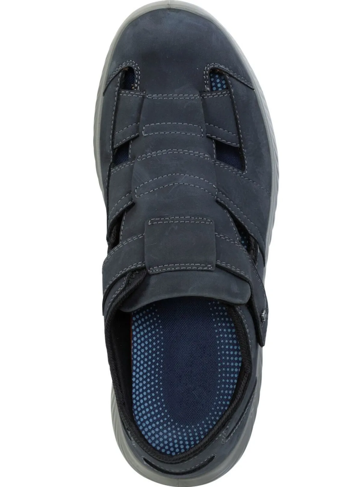 GINO GALANTE, bequeme Herren-Slipper, Weite H, mit herausnehmbarem Fußbett
