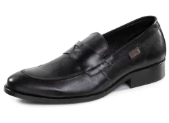 GINO GALANTE, elegante Herren-Slipper, mit herausnehmbarem Fußbett