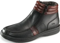 GINO GALANTE, gefütterte Herren-Boots, Winterschuhe, mit herausnehmbarem Fußbett