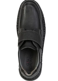 GINO GALANTE, klassiche Herren-Slipper, mit Klettverschluss