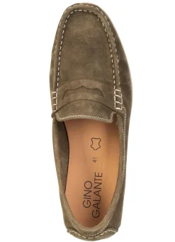 GINO GALANTE, klassische Herren-Slipper, aus Leder
