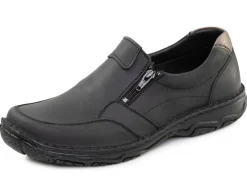 GINO GALANTE, klassische Herren-Slipper, mit herausnehmbarem Fußbett