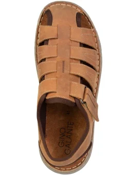 GINO GALANTE, klassische Herren-Sandalen, aus Leder