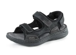 GINO GALANTE, komfortable Herren-Trekkingsandalen, aus Leder