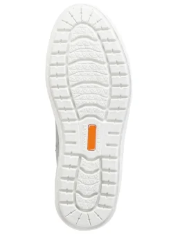 GINO GALANTE Schnürschuh aus Nubukleder mit Kontrastbesätzen