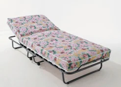 Gästebett mit Lattenrost und 4 Rollen