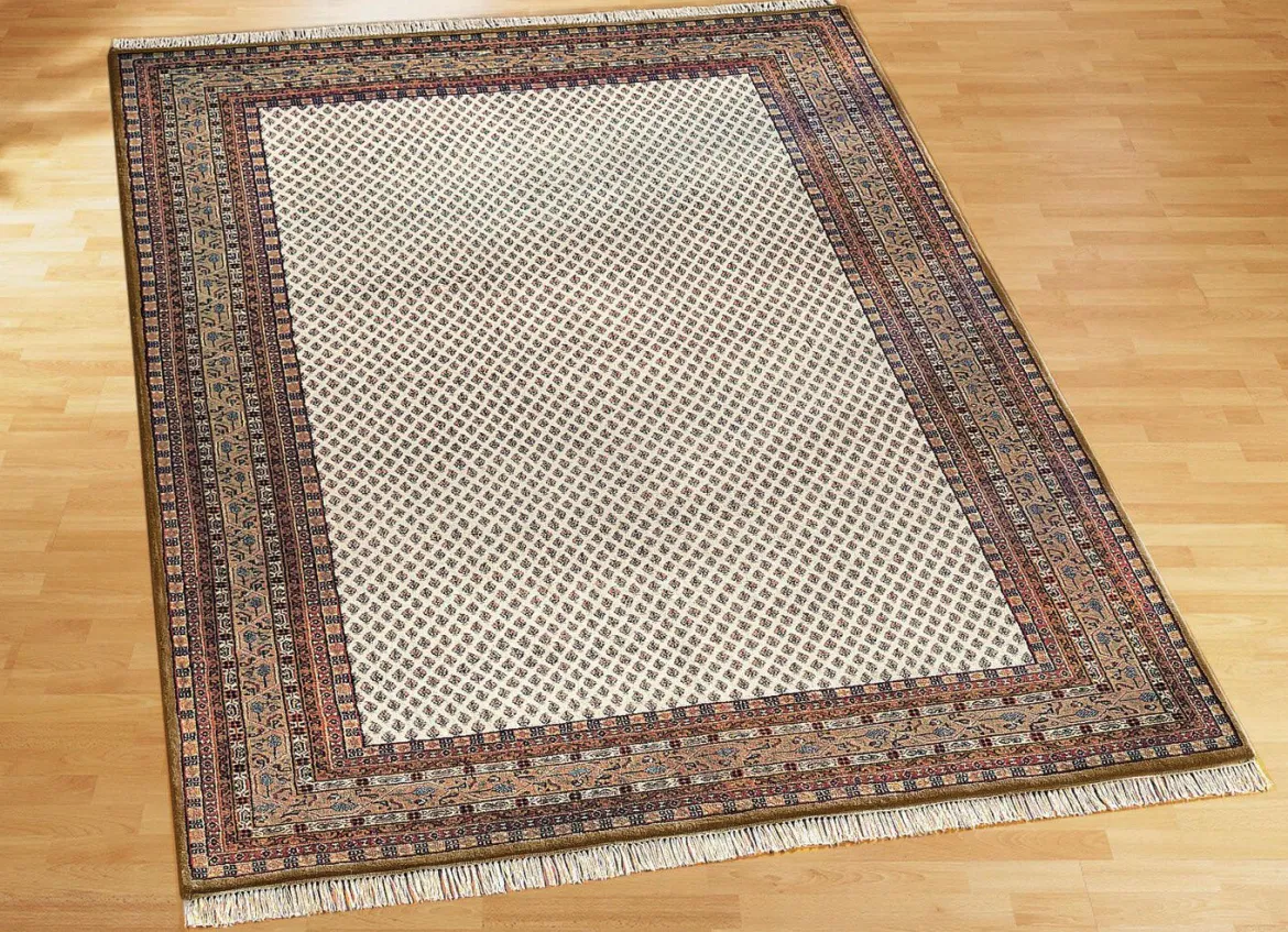 Handgeknüpfter Orientteppich aus Indien