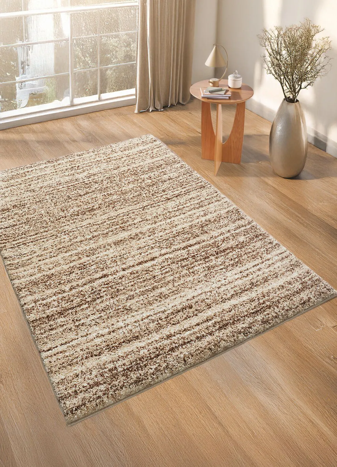 Handgetuftete Brücken und Teppiche mit dichtem Flor