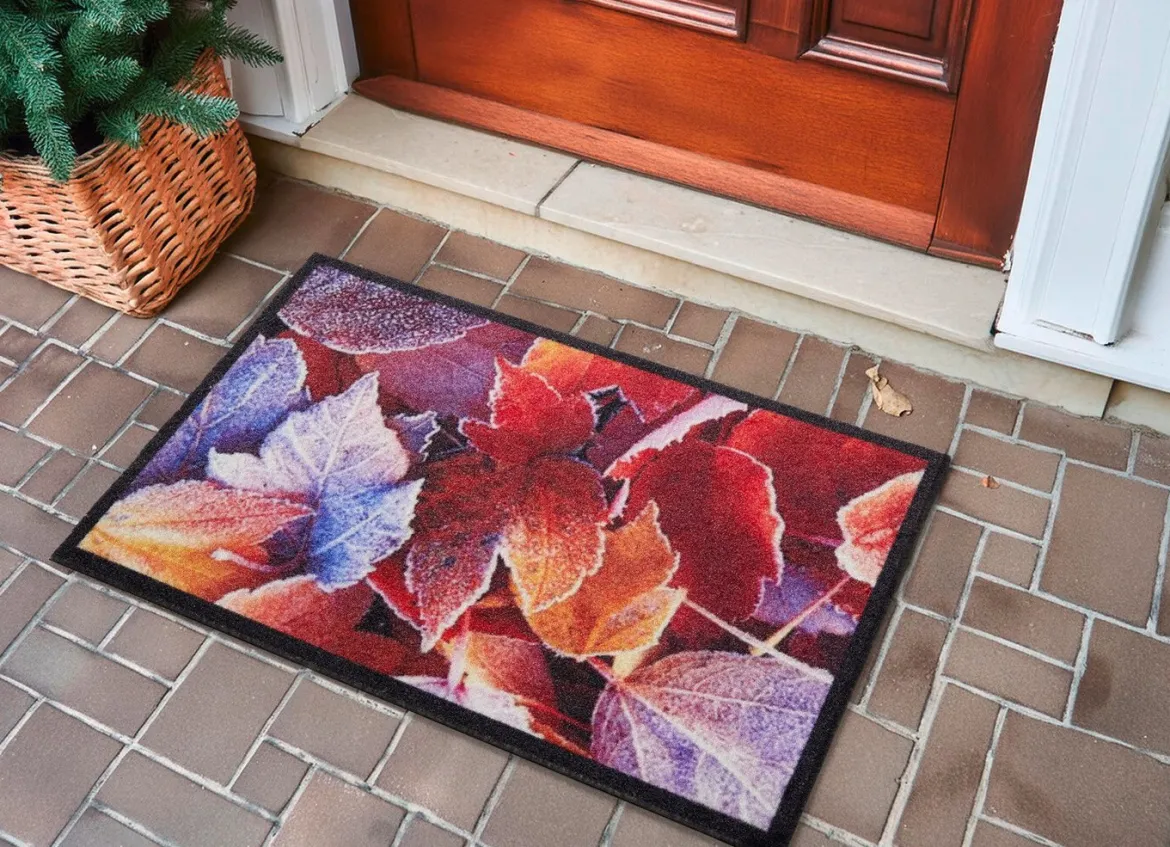 Herbstliche Fußmatte