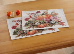 Herbstliche Tisch- und Raumdekoration