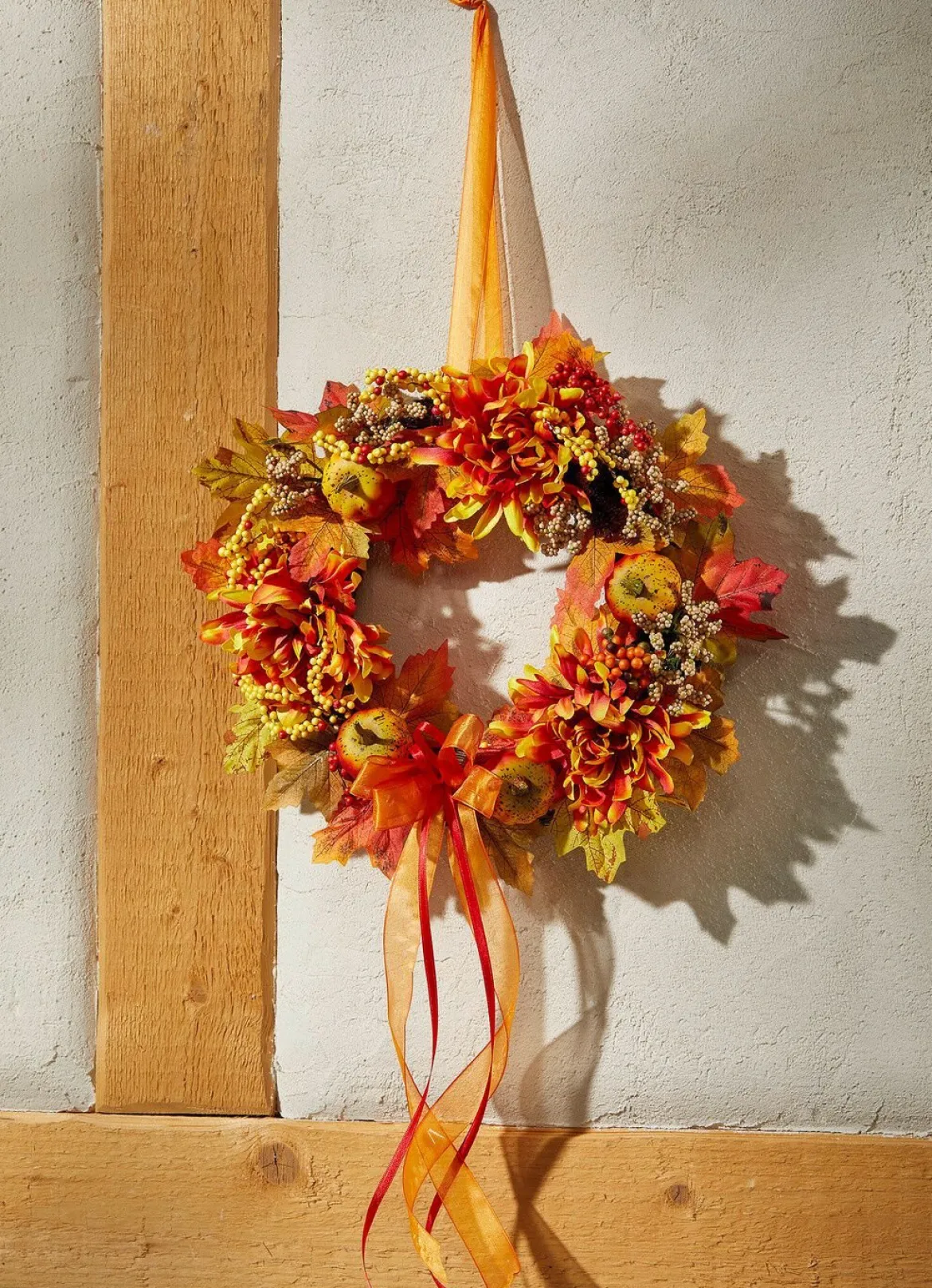 Herbstlicher Wandkranz