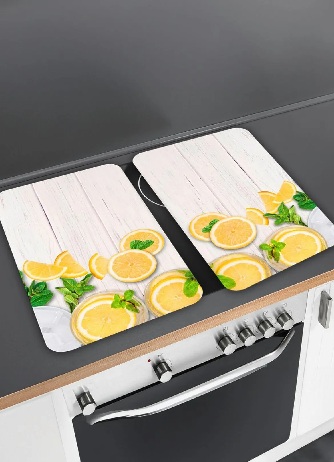 Herdabdeckplatten Zitrone