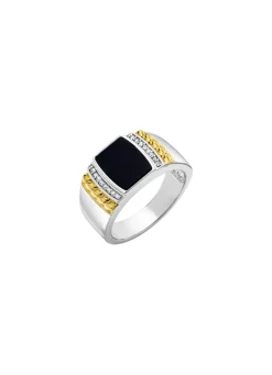 Herrenring mit Achat