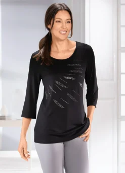 Herrliches Shirt mit Zierplättchen