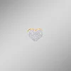 Herz-Anhänger mit 48 Diamanten
