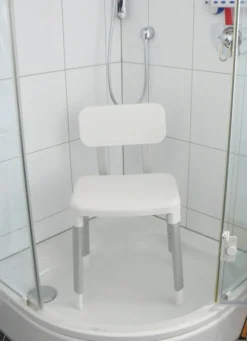 Höhenverstellbarer Dusch-und Badestuhl