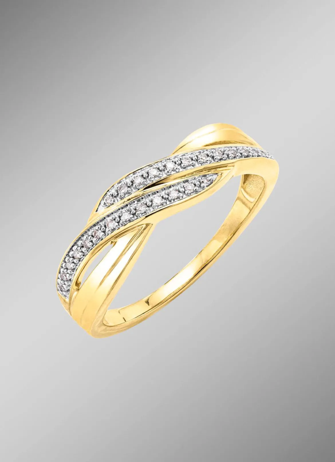 Hochwertiger Damenring mit 26 Diamanten