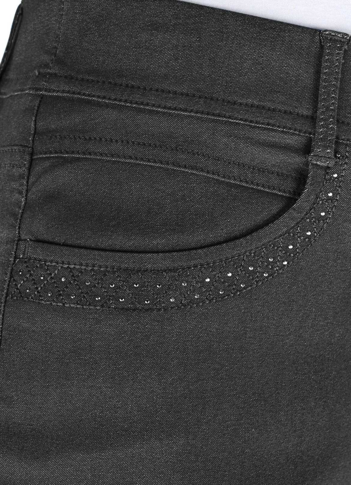 Hose in Denim-Optik